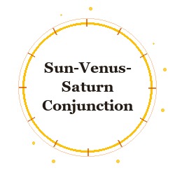Sun-Venus-Saturn Conjunction
